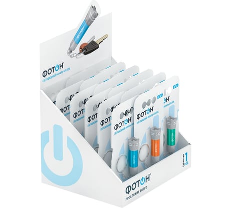 Светодиодный фонарь-брелок ФОТОН К-25, /4хLR41/ /18шт/ 22569