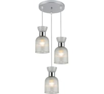 Потолочная люстра Schaffner Sorella 3470-3, цвет хром. Освещение до 13 кв.м, мощность 120 Вт Sorella 3470-3P CR