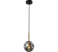 Люстра Schaffner 1xE14/40W (15х15х80) Espeso 3510-1P BK-CU