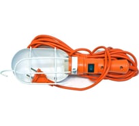 Переноска с выключателем DORI 60Вт 10м оранжевая 40057