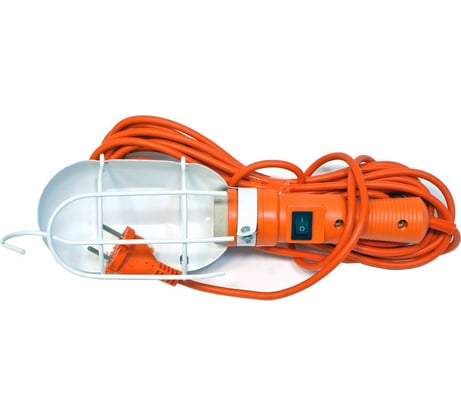 Переноска с выключателем DORI 60Вт 10м оранжевая 40057