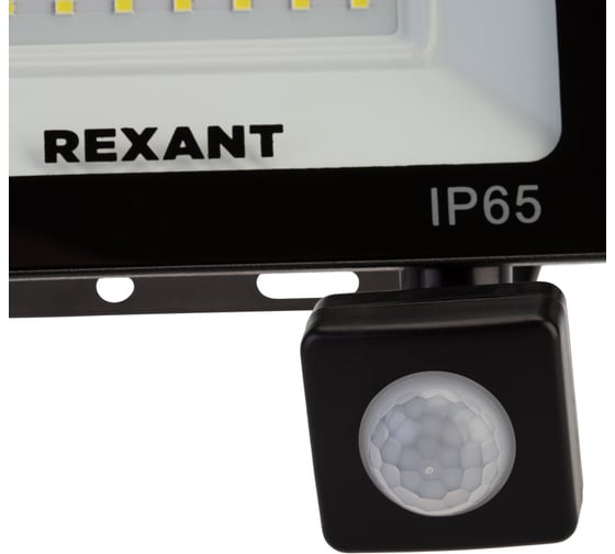 Светодиодный прожектор REXANT, с датчиком движения 50Вт 200–260В IP44 4000лм 6500K холодный свет 605-009