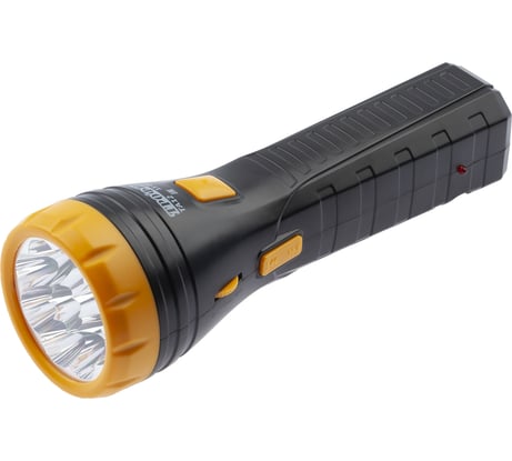 Ручной светодиодный аккумуляторный фонарь ТРОФИ TA12 4V1Ah, FM-радио, 9xLED, Б0014511