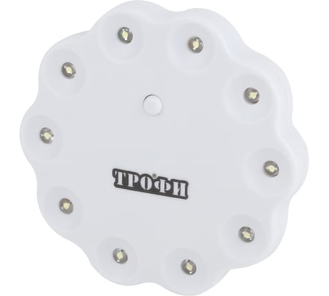 Кемпинговый светодиодный фонарь Трофи TK10 на батарейках 10xLED, мощный яркий, 3xAAA, Б0003942