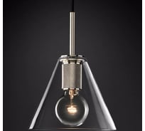 Подвесной светильник IMPERIUMLOFT RH Utilitaire Funnel Pendant Silver 123650-22