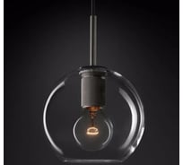 Подвесной светильник IMPERIUMLOFT RH Utilitaire Globe Pendant Black 123651-22