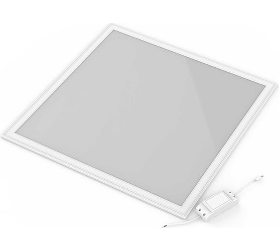 Светодиодный светильник Gauss IP40 595x595x7.2 мм 36W 2880лм 6500K ультратонкий матовый 145024336