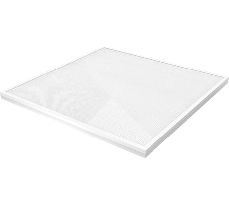 Светодиодный светильник Gauss офисный 48W 4600lm 6500K IP20 595x595x19мм призма, 842123345