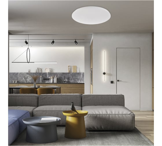 Настенно-потолочный светильник REXANT Proteus 18W 4000 K LED 650-1050