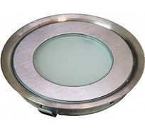 Встраиваемый светодиодный светильник FERON G1030 4W, RGB, серебристый 27736