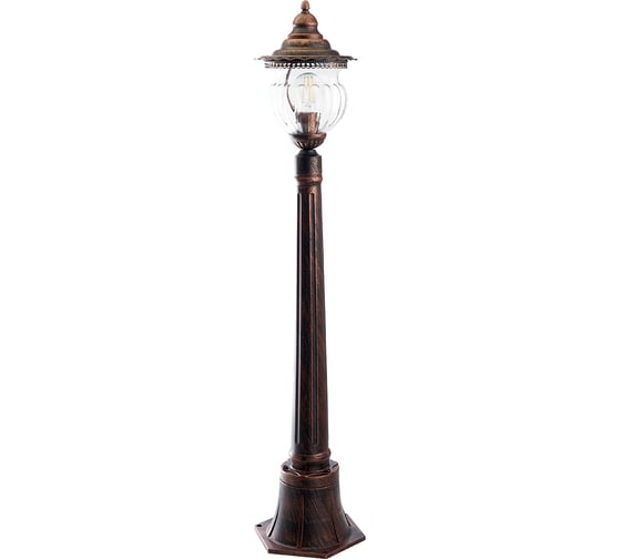 Садово-парковый светильник FERON PL596 60W, 230V, IP44, коричневый 41173 1