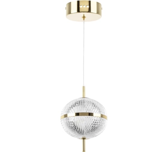 Люстра Lightstar ACRILE 7W LED 793LM 120G золото 3000K 738023 1
