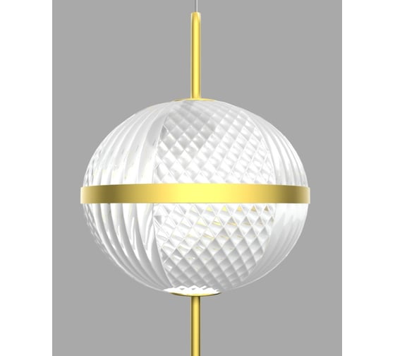 Люстра Lightstar ACRILE 7W LED 793LM 120G золото 3000K 738023