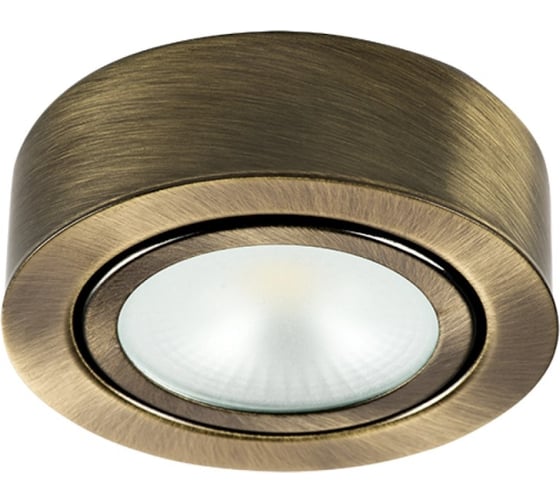 Светильник Lightstar MOBILED LED COB 3.5W 270LM 90G бронза зеленая 4000K 003451