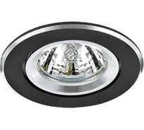 Светильник Lightstar BANALE WENG CYL MR16/HP16 венге хром 011008