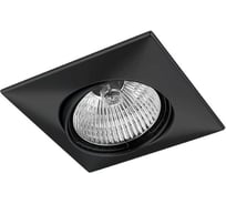 Светильник Lightstar LEGA QUA ADJ MR16/HP16 черный 011037