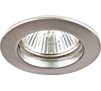 Светильник Lightstar LEGA 11 FIX MR11/HP11 никель 011045