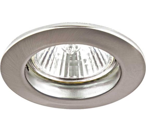 Светильник Lightstar LEGA 11 FIX MR11/HP11 никель 011045 1