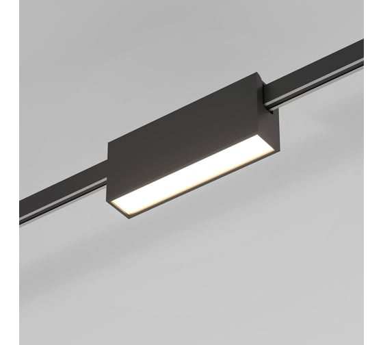 Трековый светильник Elektrostandard Esthetic Magnetic 6W 3000K черный a065423 1
