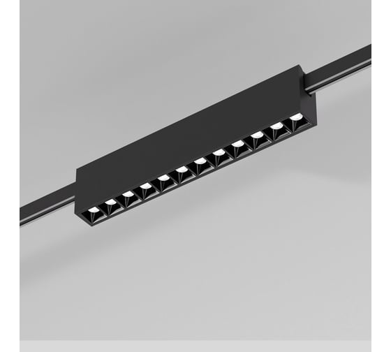 Трековый светильник Elektrostandard Esthetic Magnetic 12W 3000K черный a065422