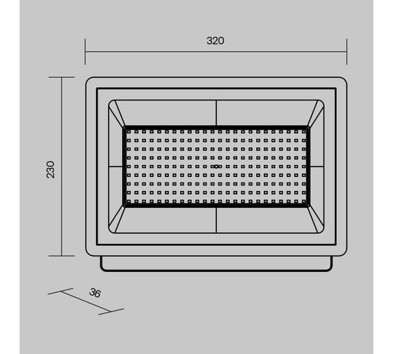 Прожектор MAYTONI Flood FL001-L150B6K