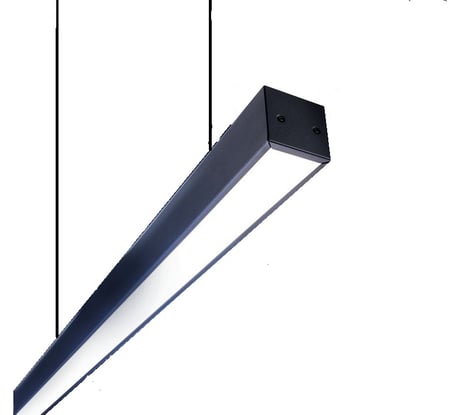 Подвесной светодиодный светильник Akfa Lighting 60W 6500К (2 м) Black CC-1 FLPVN0000457