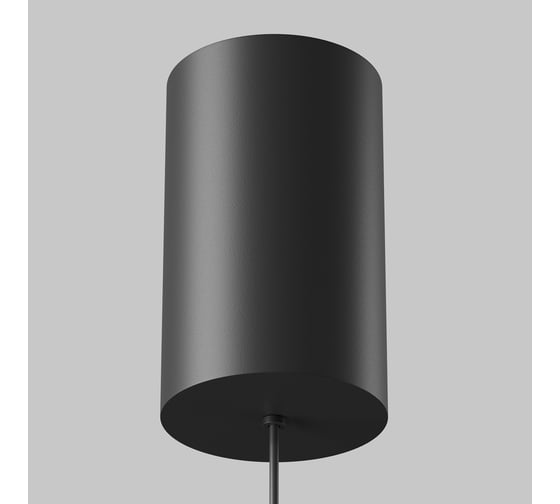 Подвесной светильник MAYTONI Glare LED 12W алюминий Черный P102PL-12W4K-B