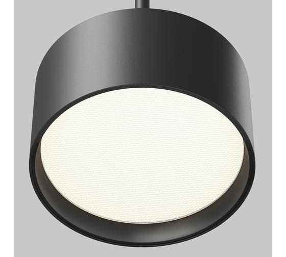 Подвесной светильник MAYTONI Glare LED 12W алюминий Черный P102PL-12W4K-B