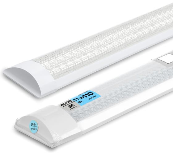 Светодиодный линейный светильник Wolta LED 36Вт, 6500К Холодный свет, IP40 WLFW36W04