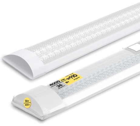 Светодиодный линейный светильник LED Wolta 36Вт, 4000К Дневной свет, IP40, WLFS36W04