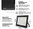 Светодиодный прожектор Wolta 300Вт, 5700К Холодный белый свет, IP65, SMD WFL-300W/06 4