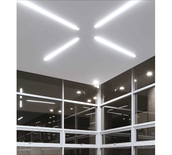 Светодиодный линейный светильник Wolta LED 45Вт, 6500К Холодный свет, IP40 WLFW45W04