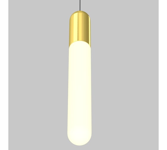 Подвесной светильник MAYTONI Mist LED 12W алюминий и стекло Латунь P101PL-L500-12W3K-BS