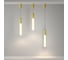 Подвесной светильник MAYTONI Mist LED 12W алюминий и стекло Латунь P101PL-L500-12W3K-BS 5