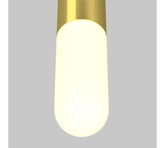 Подвесной светильник MAYTONI Mist LED 12W алюминий и стекло Латунь P101PL-L300-12W3K-BS