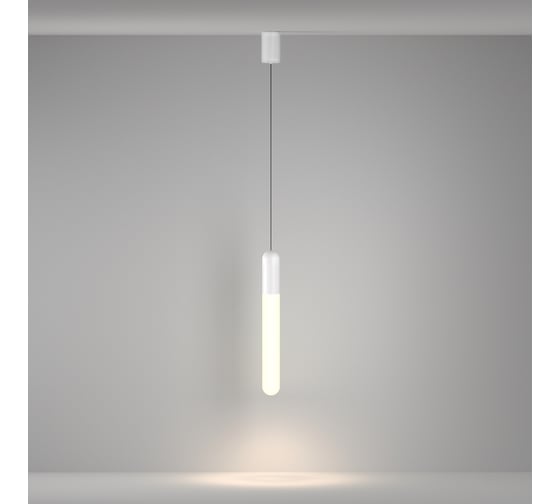 Подвесной светильник MAYTONI Mist LED 12W алюминий и стекло Белый P101PL-L500-12W3K-W