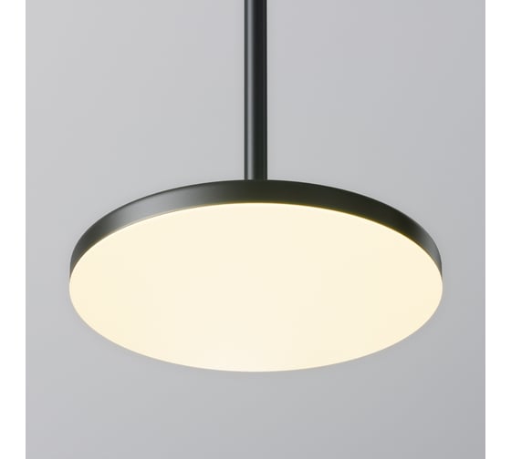 Подвесной светильник MAYTONI Plato LED 12W алюминий Черный P076PL-L12W3K-B