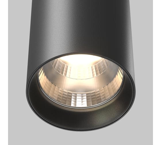 Подвесной светильник MAYTONI Vol LED 20W алюминий Черный P100PL-20W3K-B