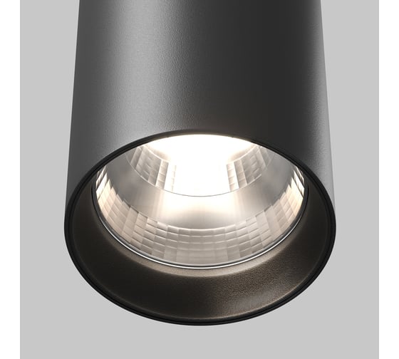 Подвесной светильник MAYTONI Vol LED 20W алюминий Черный P100PL-20W4K-B