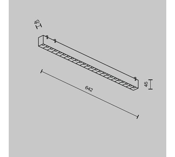 Подвесной светильник MAYTONI Points LED 24W алюминий Черный TR128B-24W4K-M-B