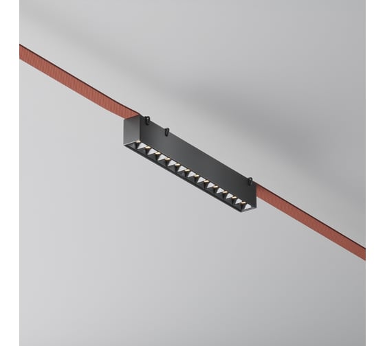 Подвесной светильник MAYTONI Points LED 12W алюминий Черный TR128B-12W3K-M-B