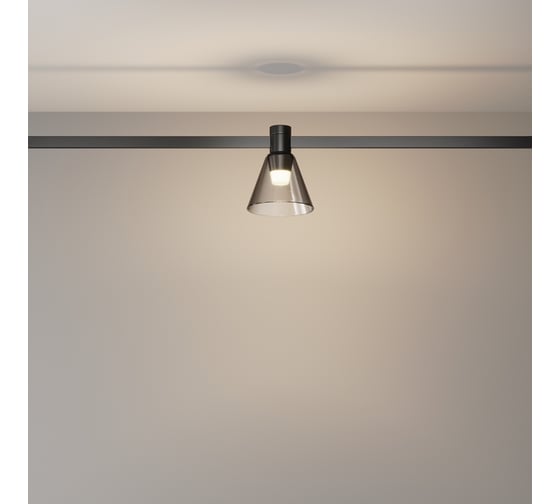 Трековый светильник MAYTONI Bianca LED 3W Алюминий Черный TR147-1-3W3K-B