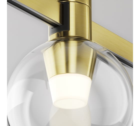 Трековый светильник MAYTONI Bubble LED 3W Алюминий Латунь TR148-1-3W3K-BS