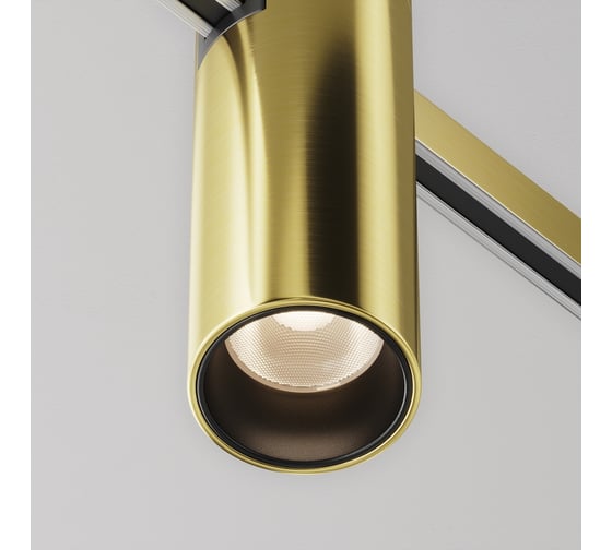 Трековый светильник MAYTONI Focus Led LED 5W Алюминий Латунь TR143-1-5W3K-W-BS