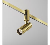 Трековый светильник MAYTONI Focus Led LED 5W Алюминий Латунь TR144-1-5W3K-W-BS