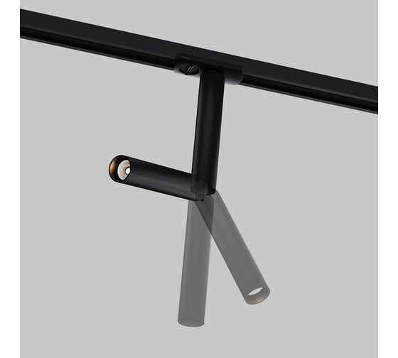 Трековый светильник MAYTONI Focus T LED 6W Алюминий Черный TR142-1-6W3K-B