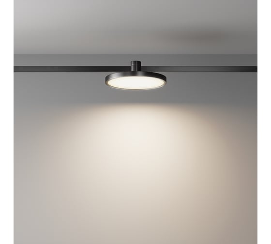 Трековый светильник MAYTONI Plato LED 10W Алюминий Черный TR153-1-10W3K-B