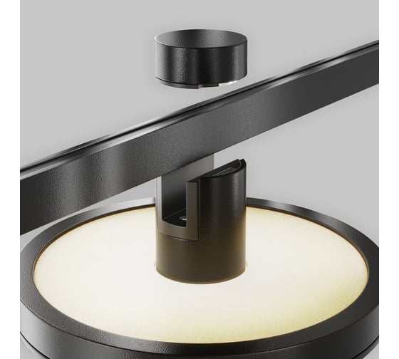 Трековый светильник MAYTONI Plato LED 7W Алюминий Черный TR152-1-7W3K-B