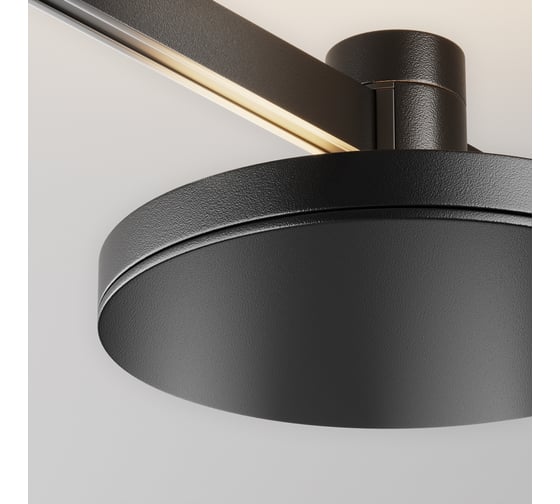 Трековый светильник MAYTONI Plato LED 7W Алюминий Черный TR152-1-7W3K-B