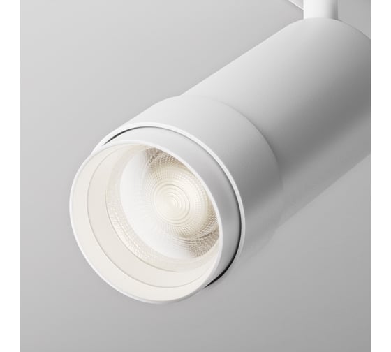 Трековый светильник MAYTONI Focus Zoom LED 12W Алюминий Белый TR212-1-12WTW-DS-Z-W
